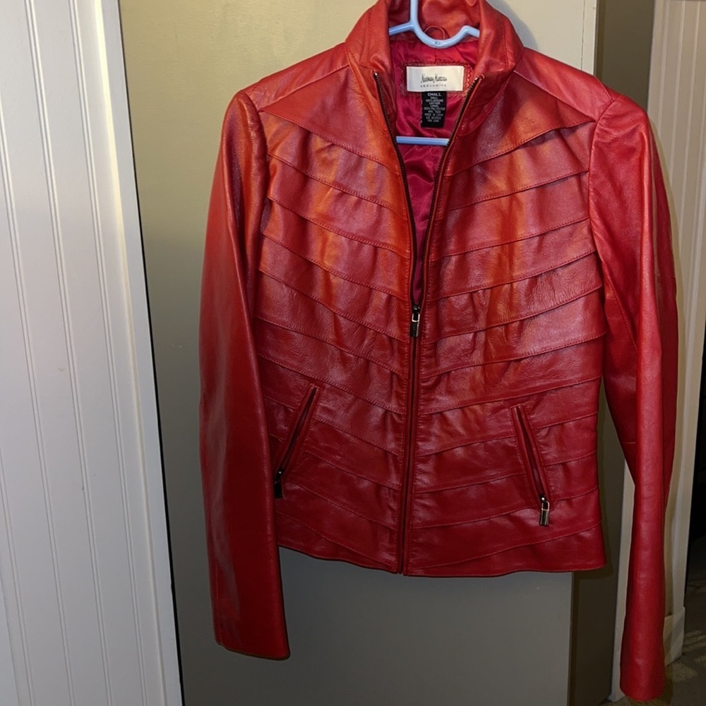 Neiman Marcus Leather Jacket